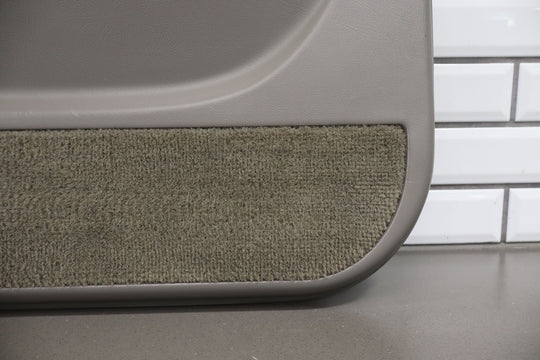 2001 - 2002 GMC Sierra 2500 Crew Cab Right Passenger Rear Door Trim Panel