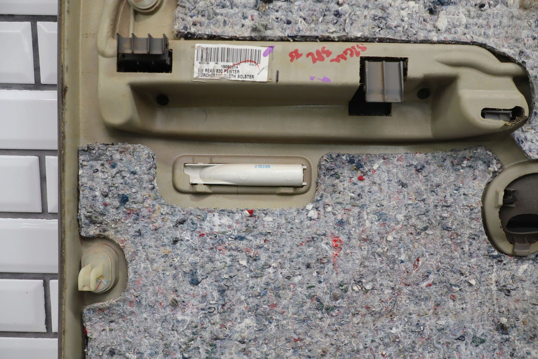 2001 - 2002 GMC Sierra 2500 Crew Cab Right Passenger Rear Door Trim Panel