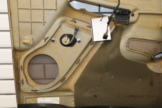 2001 - 2002 GMC Sierra 2500 HD Left Front Door Trim Panel Neutral 52