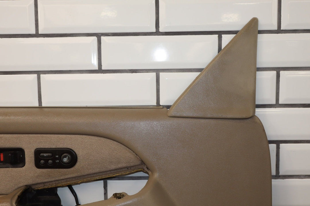 2001 - 2002 GMC Sierra 2500 HD Left Front Door Trim Panel Neutral 52