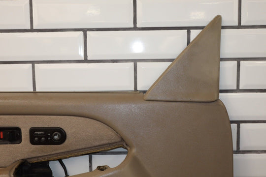 2001 - 2002 GMC Sierra 2500 HD Left Front Door Trim Panel Neutral 52