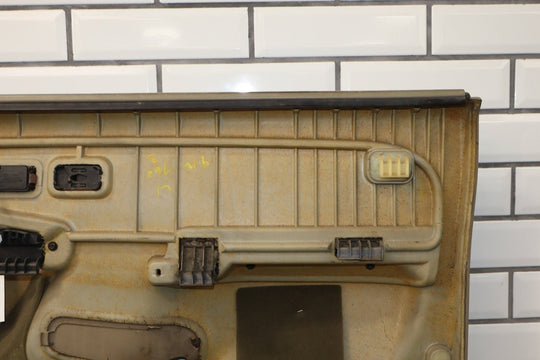 2001 - 2002 GMC Sierra 2500 HD Left Front Door Trim Panel Neutral 52