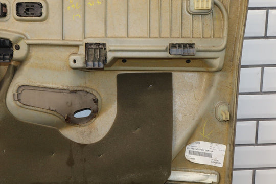 2001 - 2002 GMC Sierra 2500 HD Left Front Door Trim Panel Neutral 52