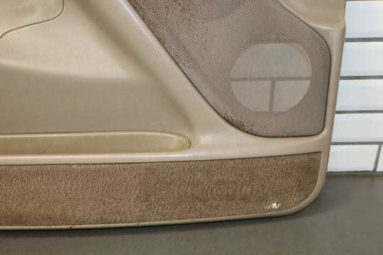 2001 - 2002 GMC Sierra 2500 HD Left Front Door Trim Panel Neutral 52