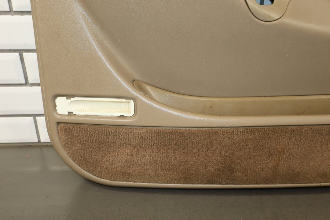 2001 - 2002 GMC Sierra 2500 HD Left Front Door Trim Panel Neutral 52