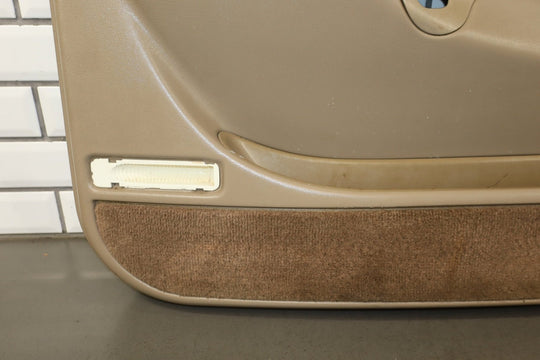 2001 - 2002 GMC Sierra 2500 HD Left Front Door Trim Panel Neutral 52