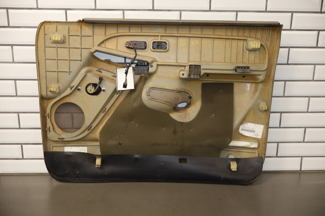 2001 - 2002 GMC Sierra 2500 HD Left Front Door Trim Panel Neutral 52