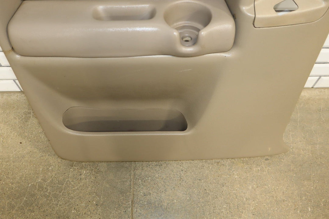 2001 - 2002 GMC Sierra 2500 HD Left Rear Door Panel Neutral 52