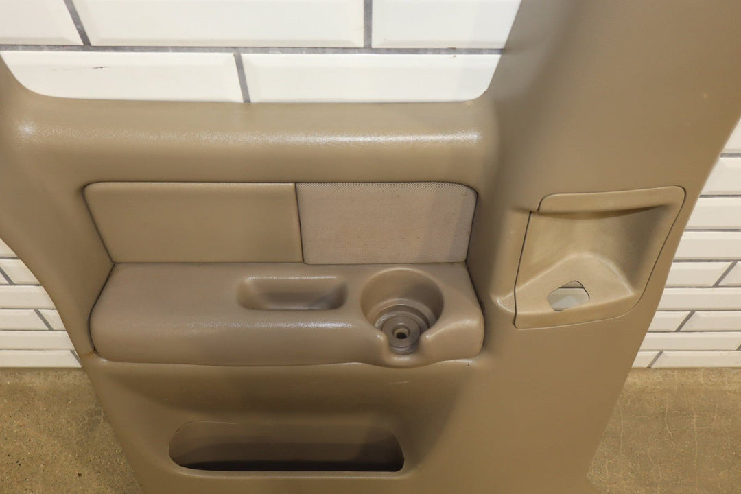 2001 - 2002 GMC Sierra 2500 HD Left Rear Door Panel Neutral 52
