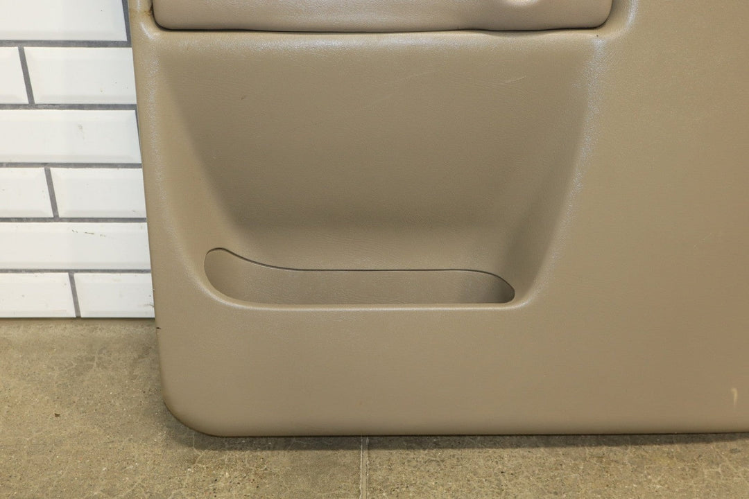 2001 - 2002 GMC Sierra 2500 HD Left Rear Door Panel Neutral 52