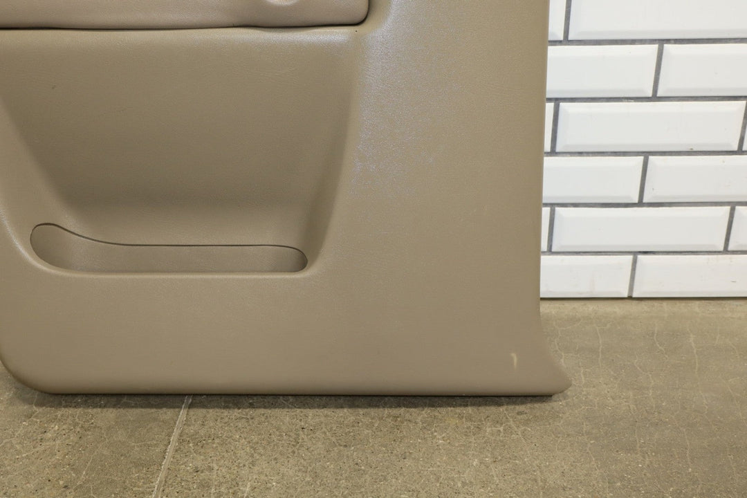2001 - 2002 GMC Sierra 2500 HD Left Rear Door Panel Neutral 52