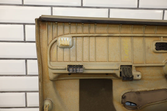 2001 - 2002 GMC Sierra 2500 HD Right Front Door Trim Panel Neutral 52