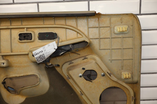 2001 - 2002 GMC Sierra 2500 HD Right Front Door Trim Panel Neutral 52