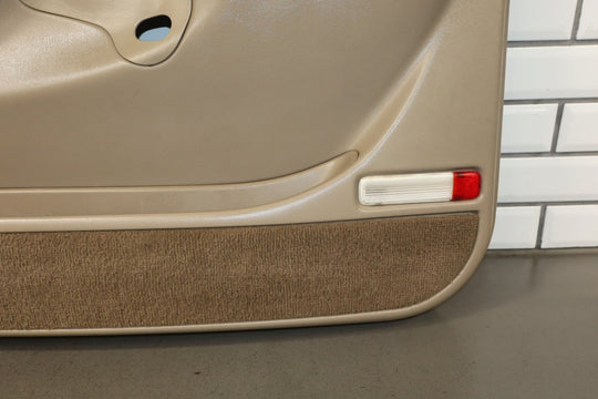 2001 - 2002 GMC Sierra 2500 HD Right Front Door Trim Panel Neutral 52