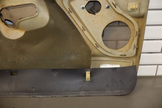 2001 - 2002 GMC Sierra 2500 HD Right Front Door Trim Panel Neutral 52