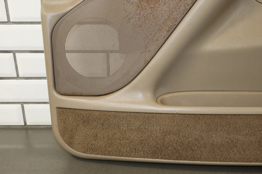 2001 - 2002 GMC Sierra 2500 HD Right Front Door Trim Panel Neutral 52