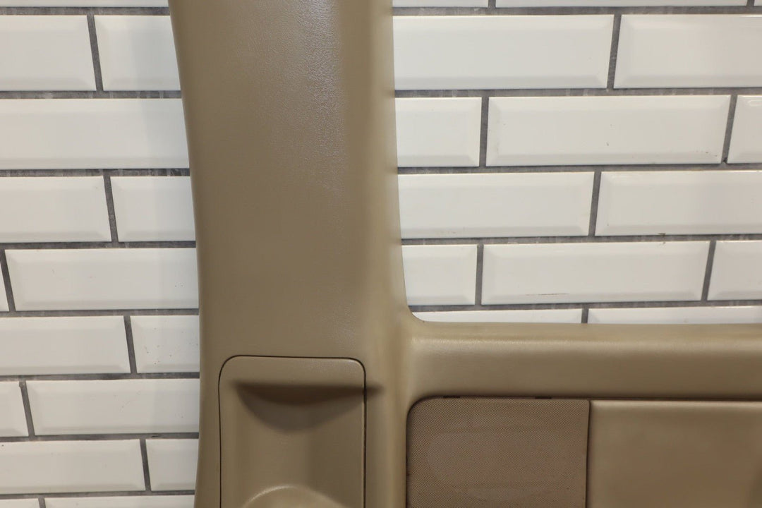 2001 - 2002 GMC Sierra 2500 HD Right Rear Door Trim Panel Neutral 52