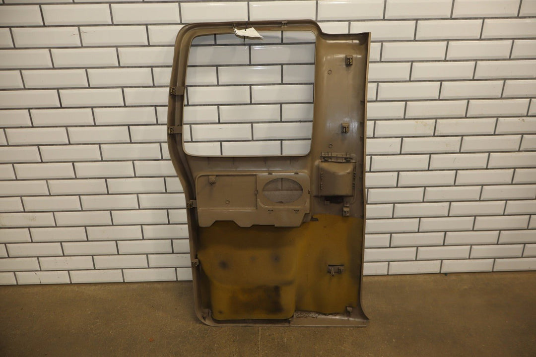 2001 - 2002 GMC Sierra 2500 HD Right Rear Door Trim Panel Neutral 52