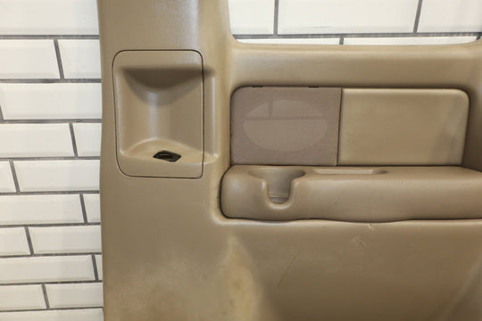 2001 - 2002 GMC Sierra 2500 HD Right Rear Door Trim Panel Neutral 52