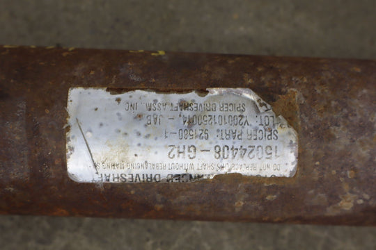 2001 - 2003 Chevy GMC 2500 Crew Cab 2 Piece Rear Driveshaft (4x4 153" Wheelbase)