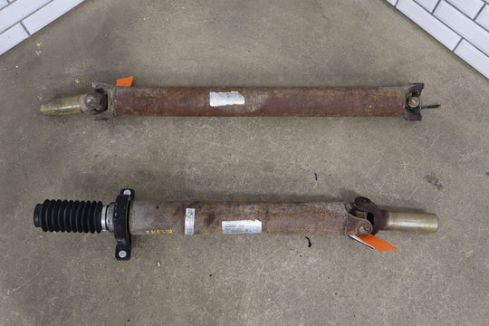 2001 - 2003 Chevy GMC 2500 Crew Cab 2 Piece Rear Driveshaft (4x4 153" Wheelbase)