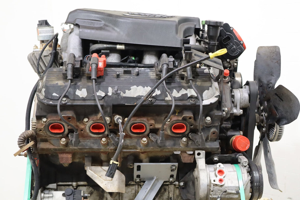 2001-2003 Chevy GMC 8.1L L18 Vortec Big Block V8 Engine Assembly Video Tested