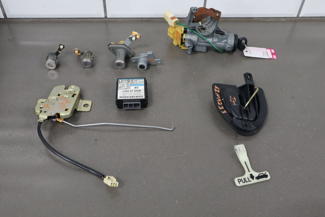 2001 - 2003 Mazda Miata NB Manual Trans Ignition - Key - LockCylinders - Modules Kit