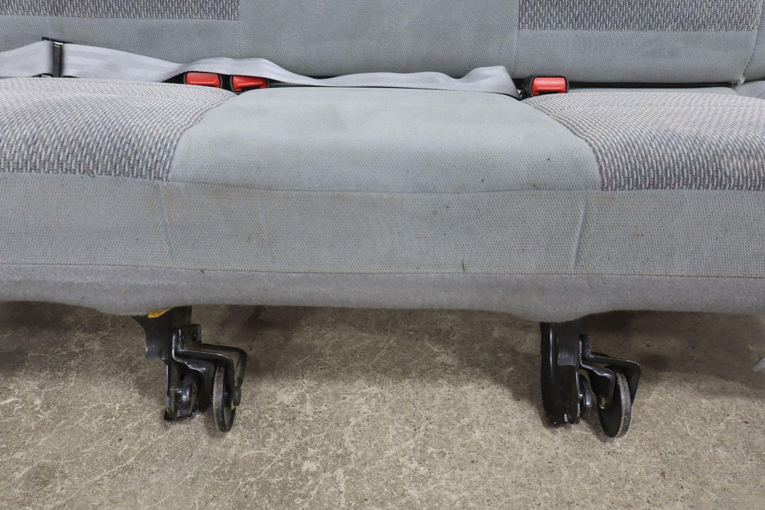 2001 - 2005 Ford Excursion Medium Flint Cloth 3rd Row Bench Seat Assembly