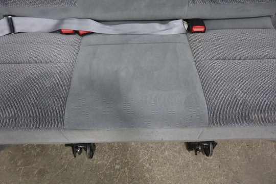 2001 - 2005 Ford Excursion Medium Flint Cloth 3rd Row Bench Seat Assembly