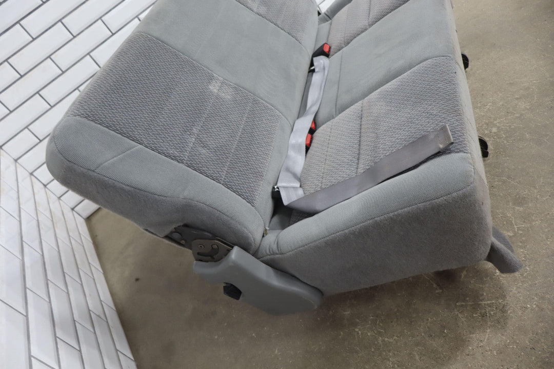2001 - 2005 Ford Excursion Medium Flint Cloth 3rd Row Bench Seat Assembly