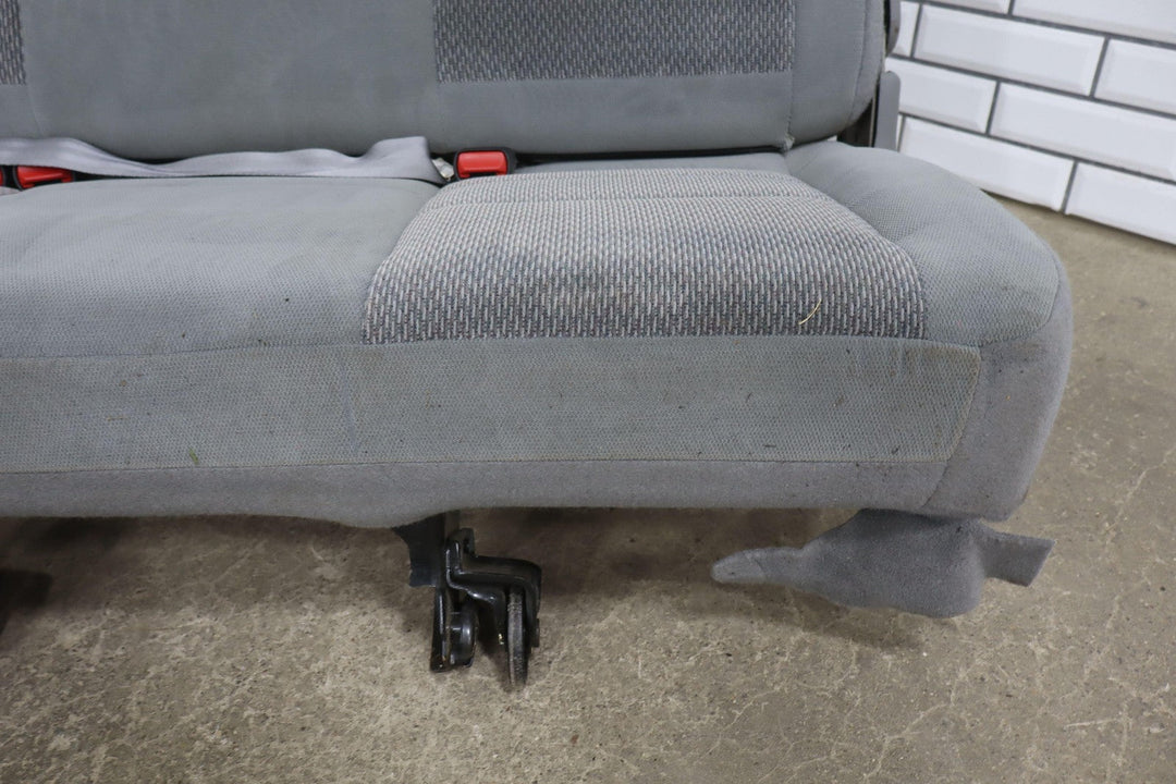 2001 - 2005 Ford Excursion Medium Flint Cloth 3rd Row Bench Seat Assembly