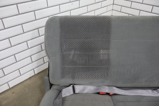 2001 - 2005 Ford Excursion Medium Flint Cloth 3rd Row Bench Seat Assembly