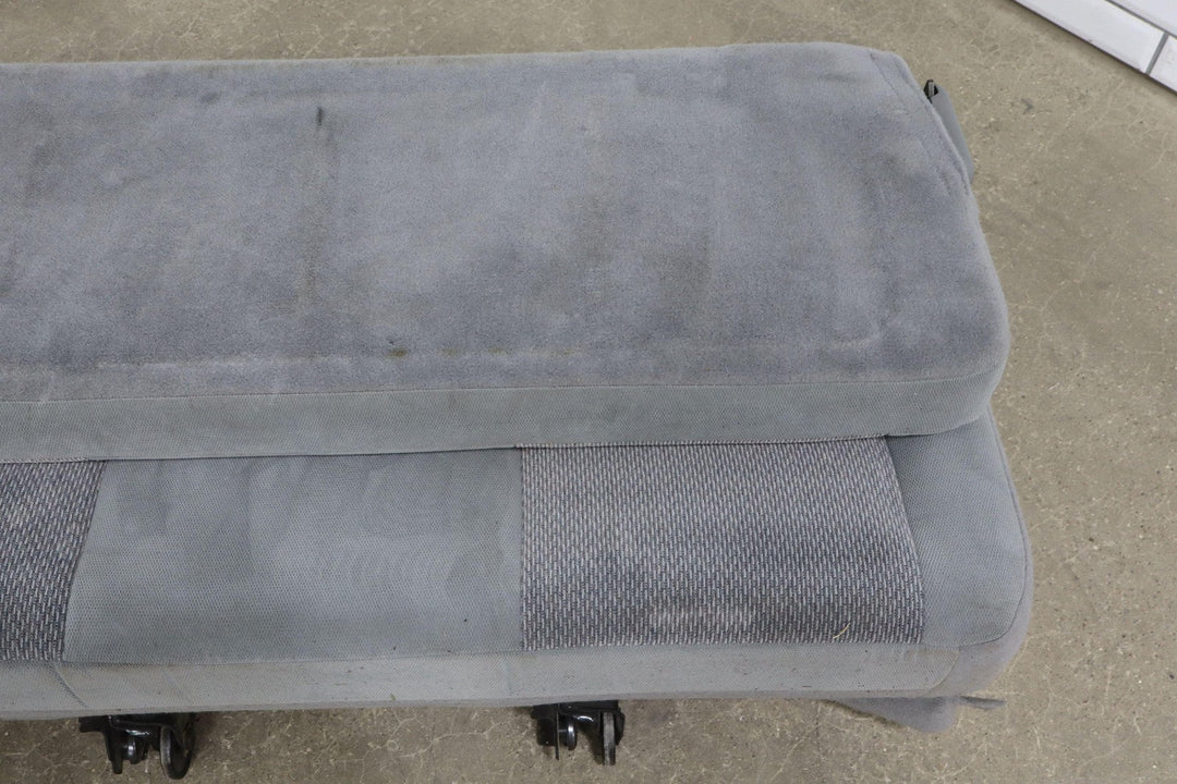 2001 - 2005 Ford Excursion Medium Flint Cloth 3rd Row Bench Seat Assembly