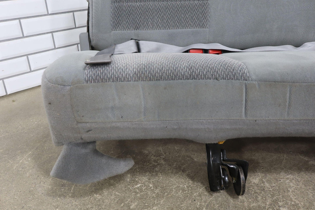 2001 - 2005 Ford Excursion Medium Flint Cloth 3rd Row Bench Seat Assembly