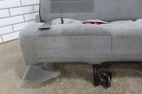 2001 - 2005 Ford Excursion Medium Flint Cloth 3rd Row Bench Seat Assembly