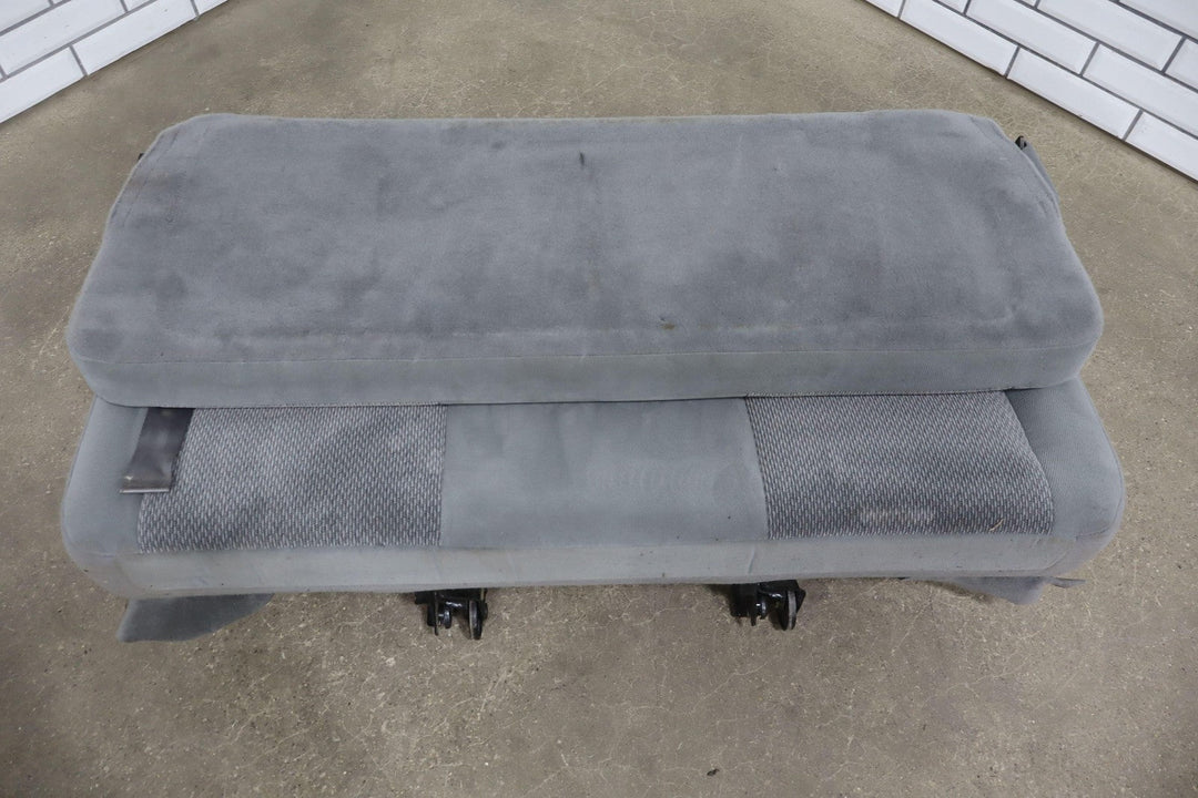2001 - 2005 Ford Excursion Medium Flint Cloth 3rd Row Bench Seat Assembly
