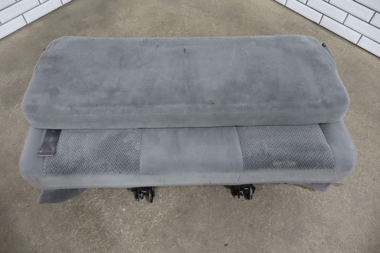 2001 - 2005 Ford Excursion Medium Flint Cloth 3rd Row Bench Seat Assembly
