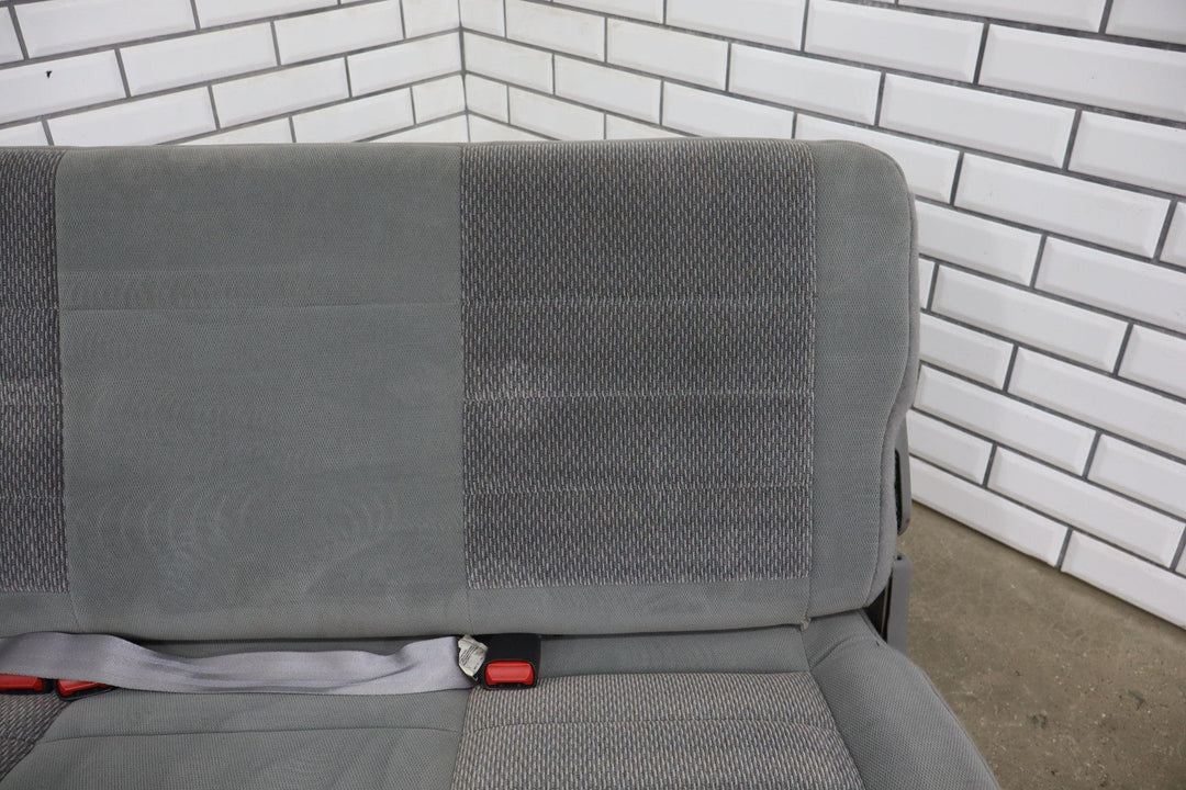 2001 - 2005 Ford Excursion Medium Flint Cloth 3rd Row Bench Seat Assembly