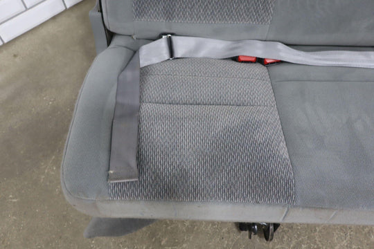 2001 - 2005 Ford Excursion Medium Flint Cloth 3rd Row Bench Seat Assembly