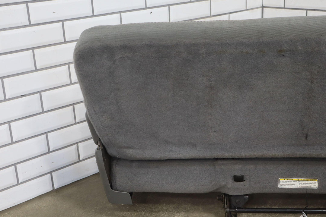 2001 - 2005 Ford Excursion Medium Flint Cloth 3rd Row Bench Seat Assembly