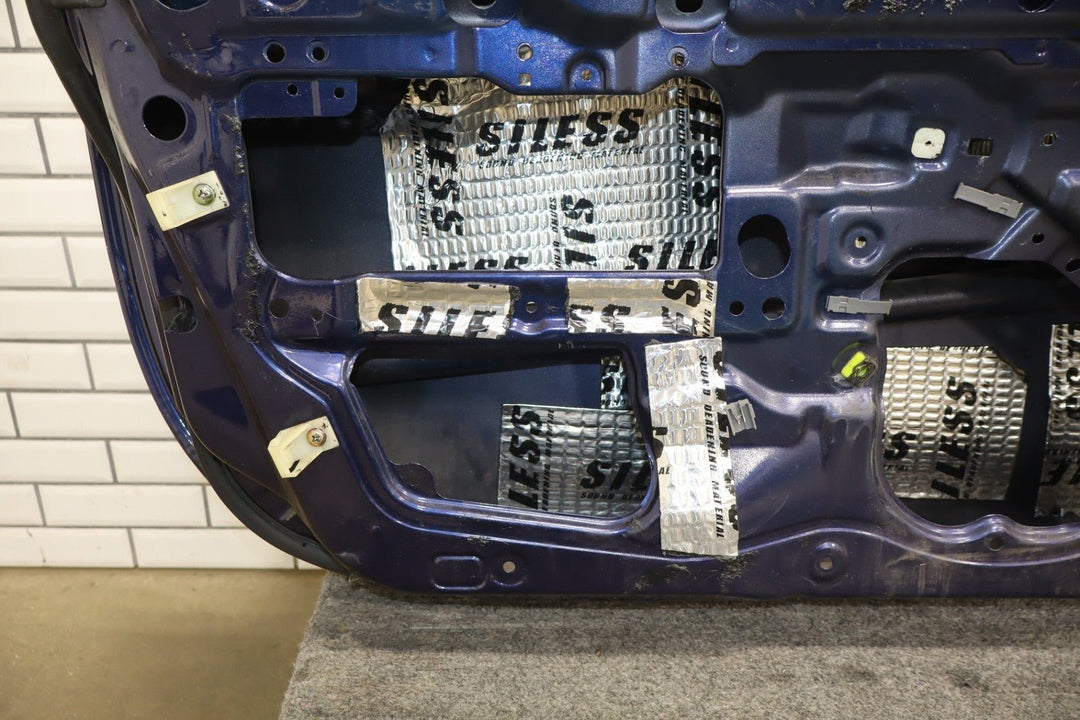 2001 - 2005 Mazda Miata Left Front Door Strato Blue 25E