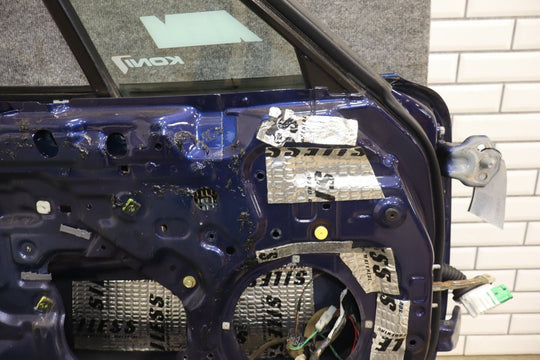 2001 - 2005 Mazda Miata Left Front Door Strato Blue 25E