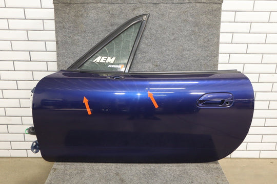2001 - 2005 Mazda Miata Left Front Door Strato Blue 25E