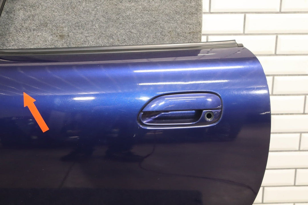 2001 - 2005 Mazda Miata Left Front Door Strato Blue 25E