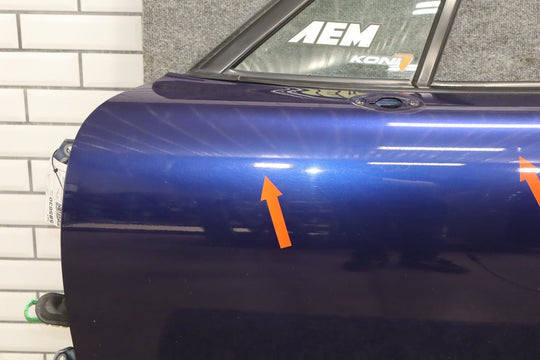 2001 - 2005 Mazda Miata Left Front Door Strato Blue 25E