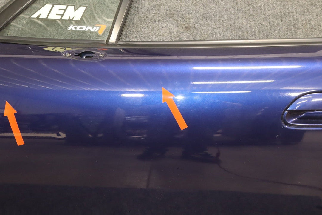 2001 - 2005 Mazda Miata Left Front Door Strato Blue 25E