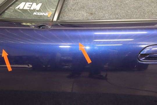 2001 - 2005 Mazda Miata Left Front Door Strato Blue 25E