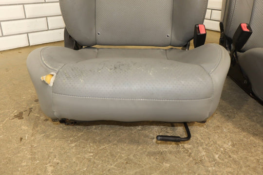 2001 - 2005 Mazda Miata NB Pair Manual Leather Bucket Seats *Gray C8