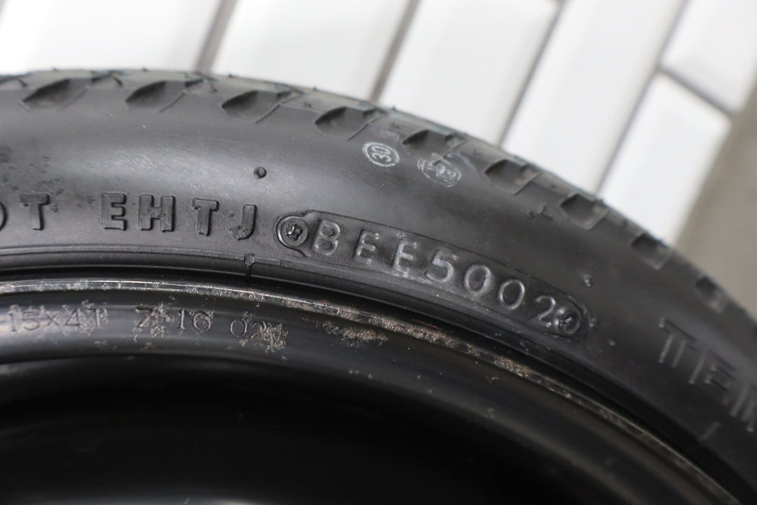 2001 - 2005 Mazda MX - 5 Miata 15" Spare Wheel W/ Tire