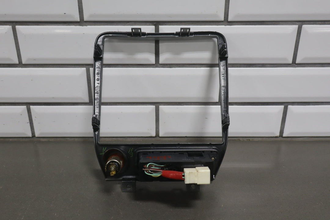 2001 - 2005 Mazda MX - 5 Miata Radio Silver Bezel Trim OEM